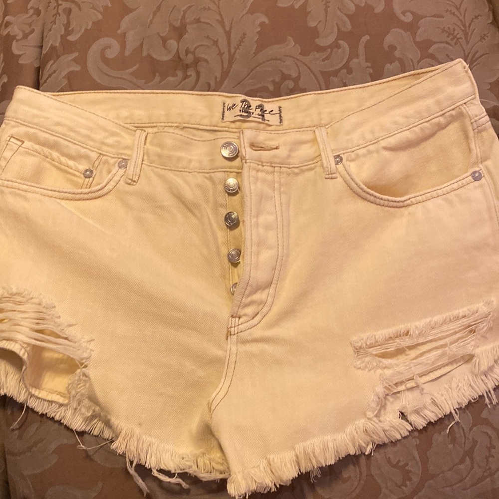Free people Jean shorts